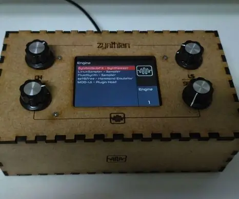 Zynthian: Open Synth Platform (Zynthian Basic KIT V2): 19 passos
