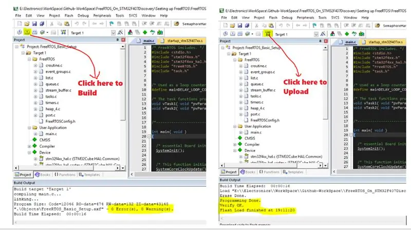 Code erstellen und hochladen