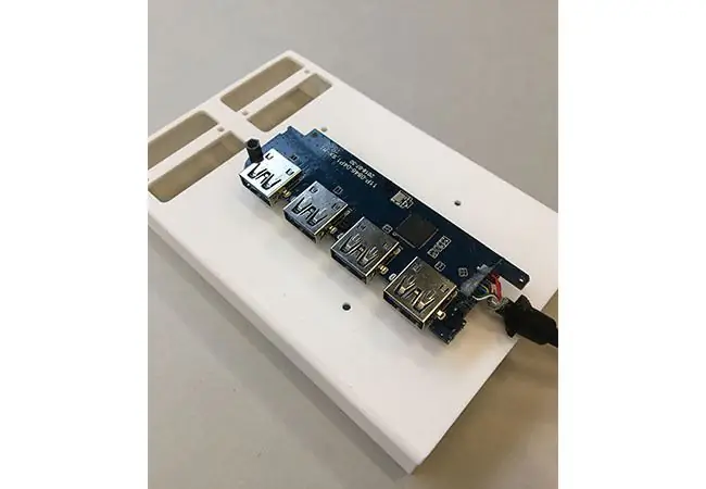 Installieren von Hub Splitter, Arduino + Mosfets