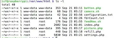 Kopirajte datoteke web poslužitelja u/var/www/html mapu