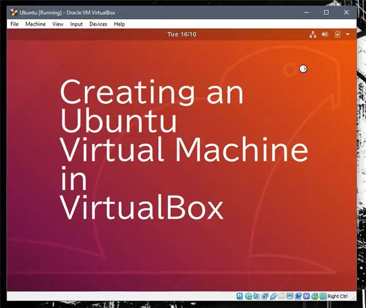 מכונת וירטואלית של Virtualbox