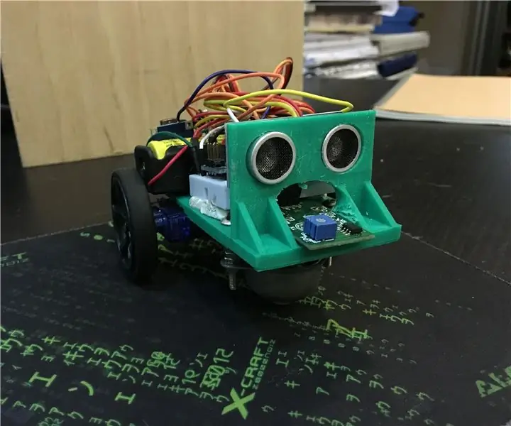 Mini-Sumo Bot: 9 koraka