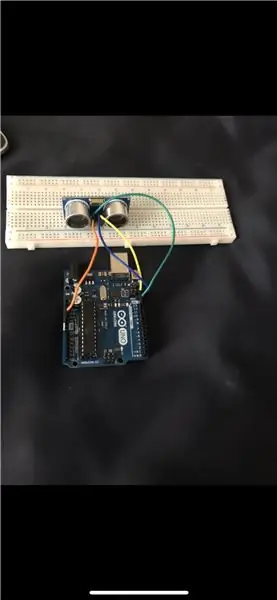 Lidhja e Breadboard e Sensorit me Arduino