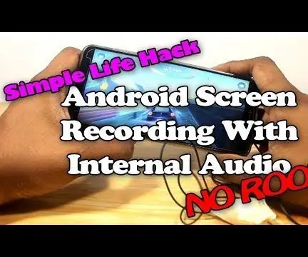 Android interne audiorecorder door Simple Life Hack: 4 stappen