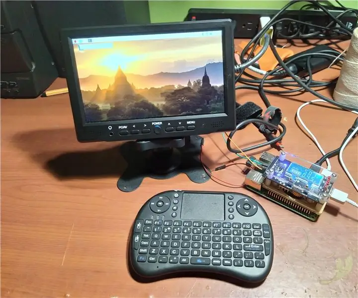 Alamin Kung Paano Gumawa ng isang Portable Baterya na Pinapatakbo ng Monitor na Maaari ring Magpagana ng isang Raspberry Pi: 8 Hakbang (na may Mga Larawan)