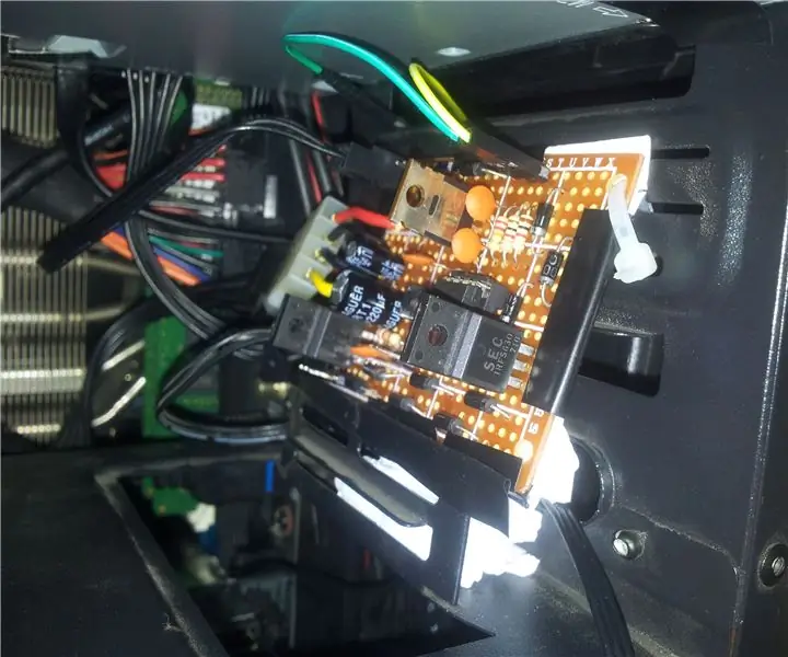 CPU & GPU Driven Fan Controller: 6 ขั้นตอน (พร้อมรูปภาพ)