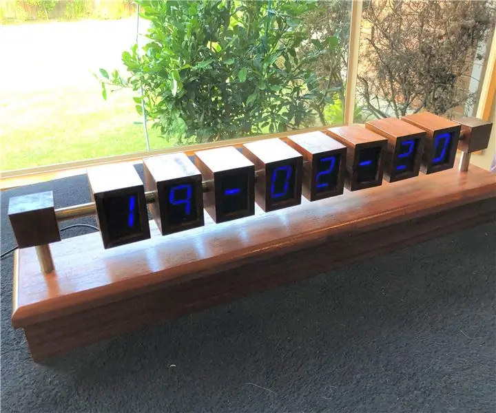 WiFi 7 Segment LED Clock: 3 ขั้นตอน (พร้อมรูปภาพ)