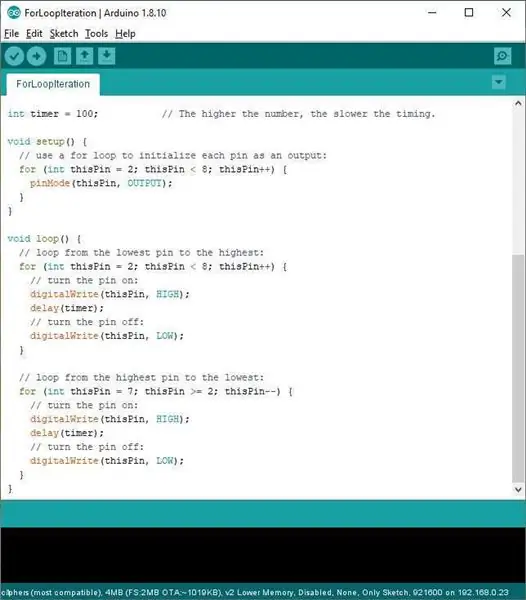 Arduino Auto Formatting Listings