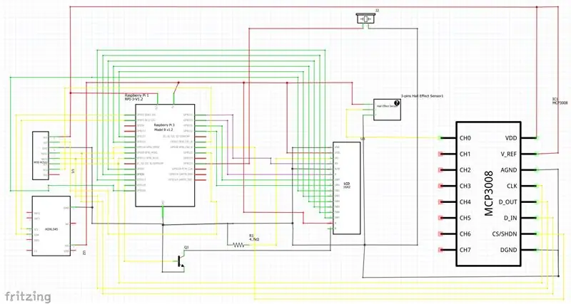 Bouw het elektrische circuit