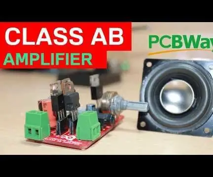 AMPLIFICATEUR Classe AB : 5 étapes