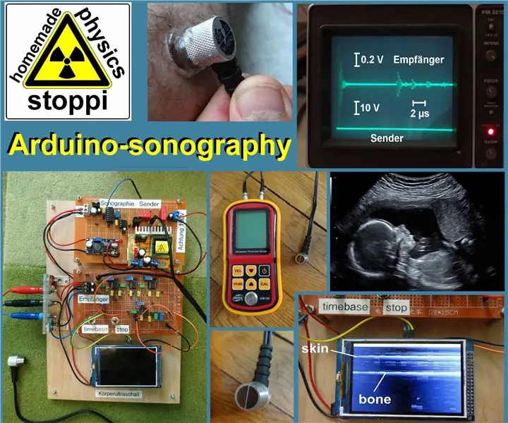 Ultrazvočni pregled telesa z Arduinom: 3 koraki (s slikami)