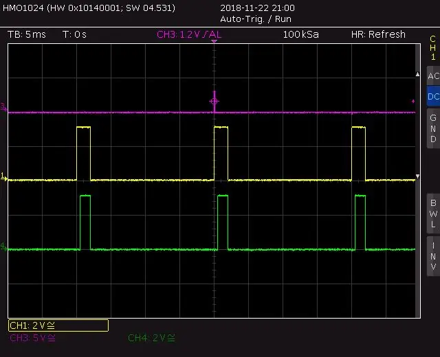 STM32 qurilmali RC servolari uchun yuqori aniqlikdagi PWM signallari ishlab chiqarilishi