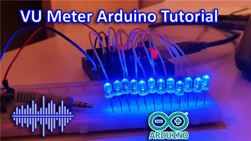 VU метър с помощта на Arduino