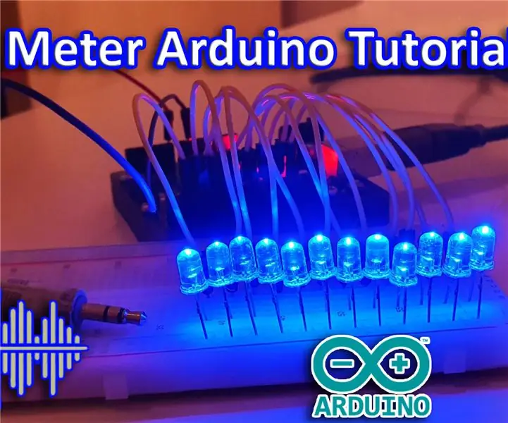 VU метър с помощта на Arduino: 4 стъпки