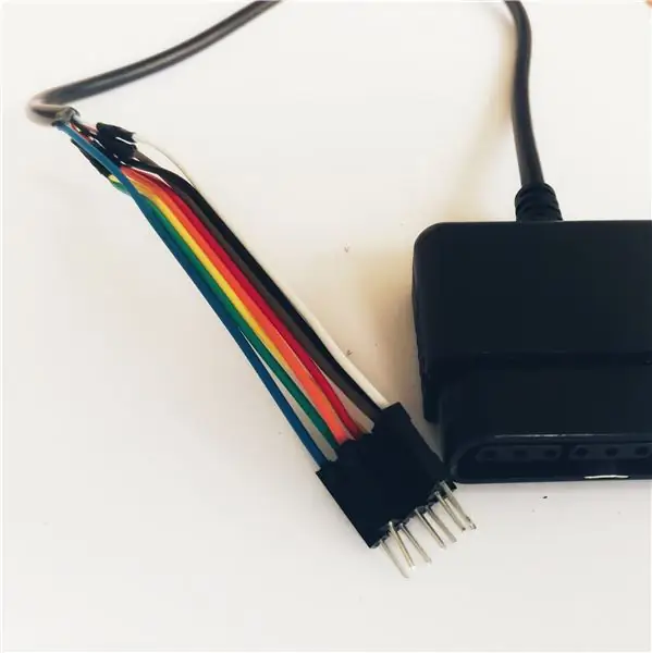 מתאם פריצת בקר PS2 לממשק Arduino