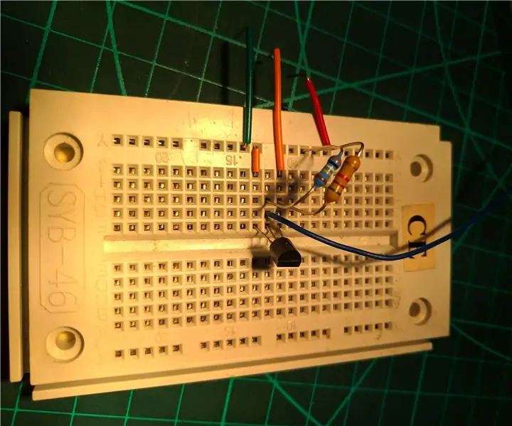 Sensor tàctil fàcil, econòmic i fiable amb només 3 parts: 3 passos