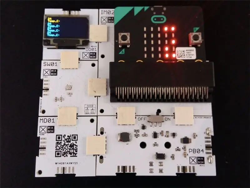 NO Fuss Micro: bit Temperatura Monitor