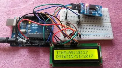 Arduino bilan real vaqtda soat