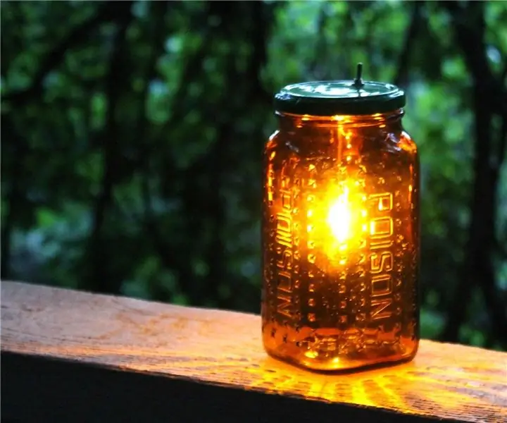 Jar Light: 7 trin (med billeder)