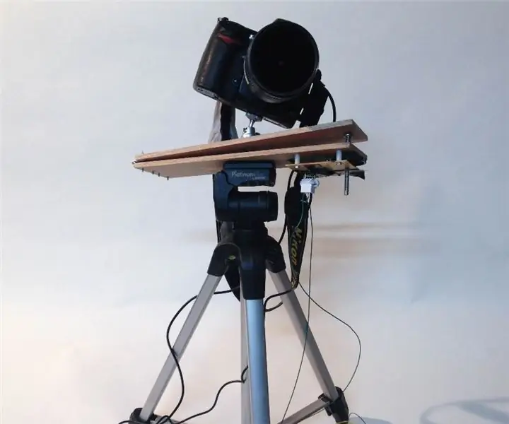 Arduino Powered 'Scotch Mount' Star Tracker vir Astrofotografie: 7 stappe (met foto's)