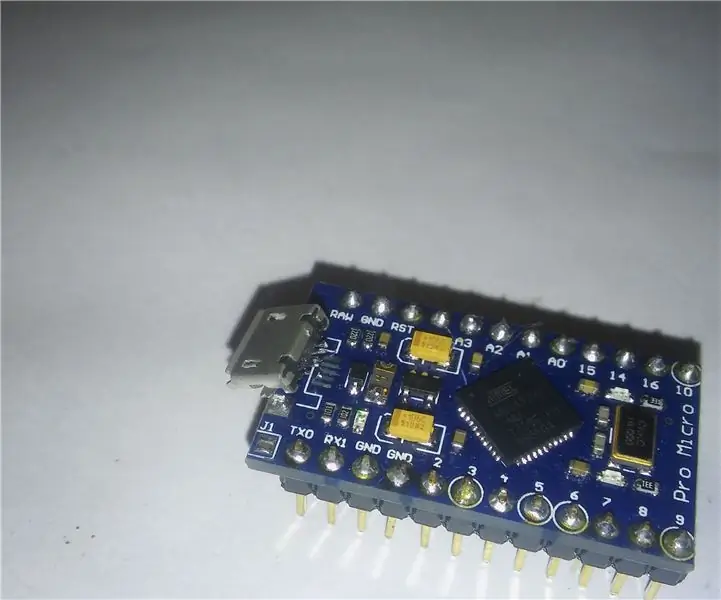 Επιδιόρθωση σπασμένου usb ενός Arduino Pro Micro: 3 βήματα