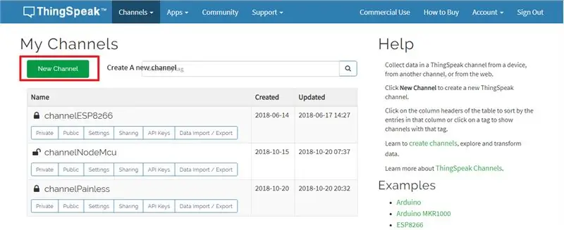 Thingspeak Kurulumu