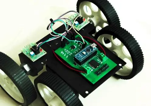 Прост последовател на линия, използващ Arduino