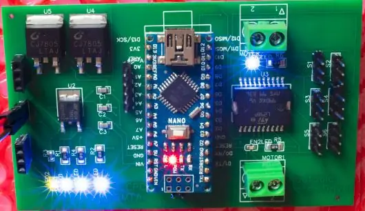 Comanda del PCB