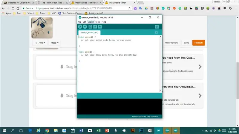 Kry die biblioteek in u Arduino/UNO -app