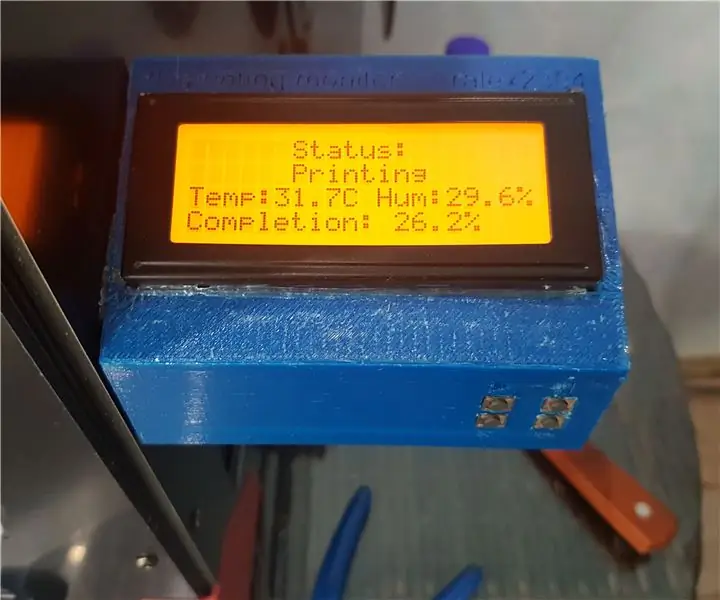 Octoprint drukas monitors: 8 soļi