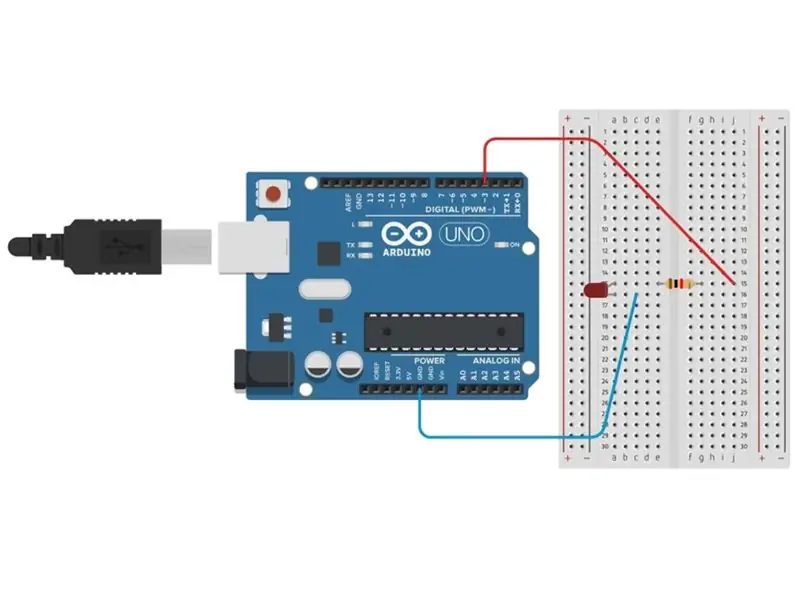 Breadboard диаграммасы