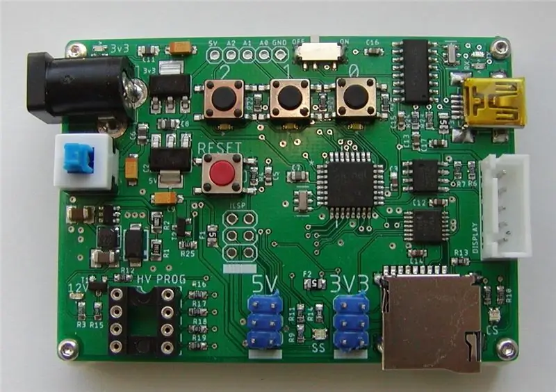 Programador AVR con alto voltaje