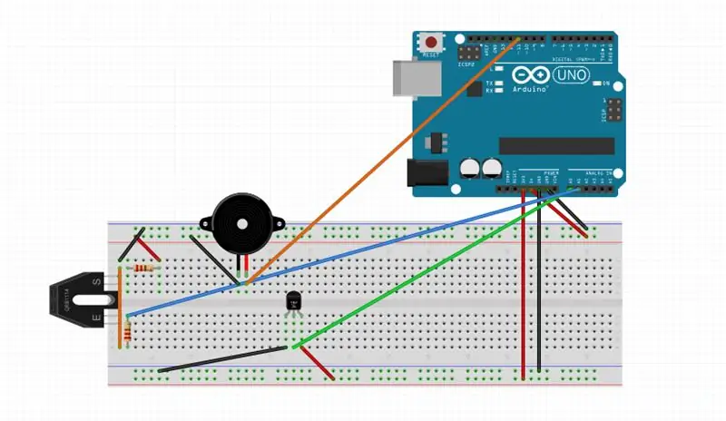 Detector óptico / fototransistor