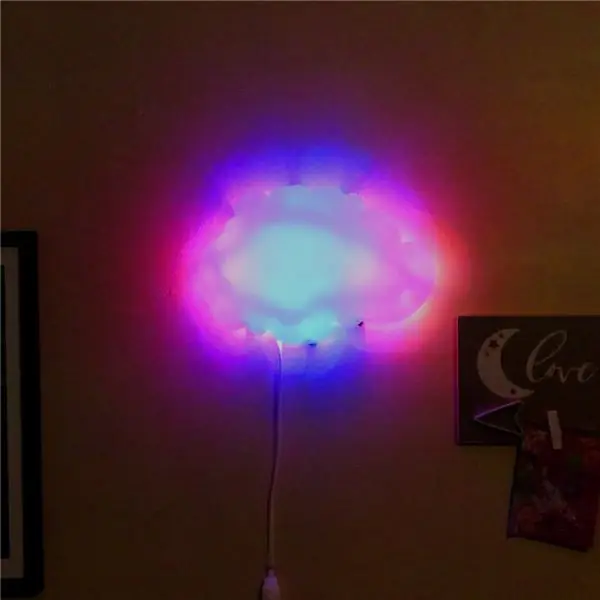 Pixel Cloud Ambient Wall Light