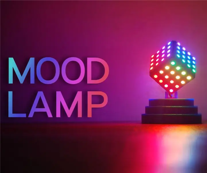 LED Mood Lampası: 9 Addım (Şəkillərlə birlikdə)