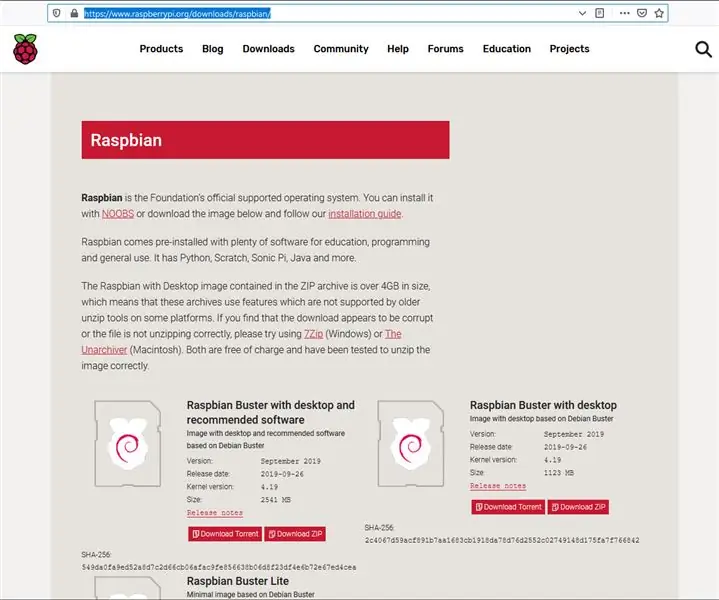 1 -қадам: Raspberry Pi (бастапқы орнату)