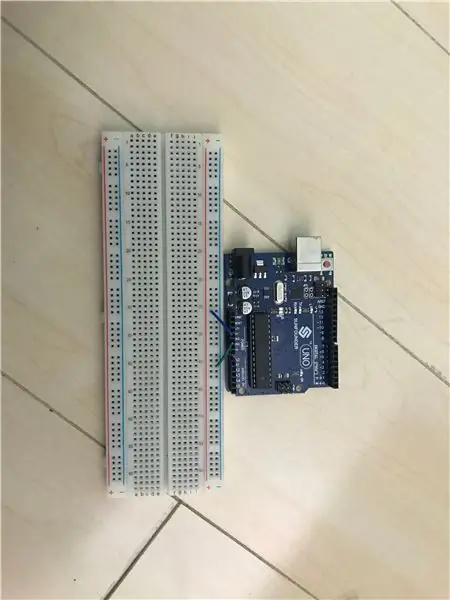 Die opstel van Arduino & Breadboard