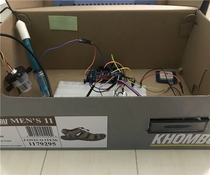 Sistem Pemantauan Air (Arduino Uno) WIP: 9 Langkah