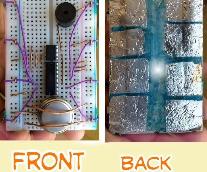 Breadboard Touch Piano: 5 trin