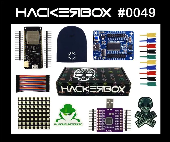 HackerBox 0049: Ladenie: 8 krokov