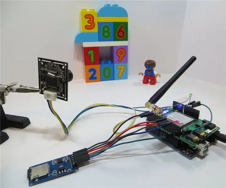 Caméra e-mail Arduino Security 3G/GPRS avec détection de mouvement : 4 étapes