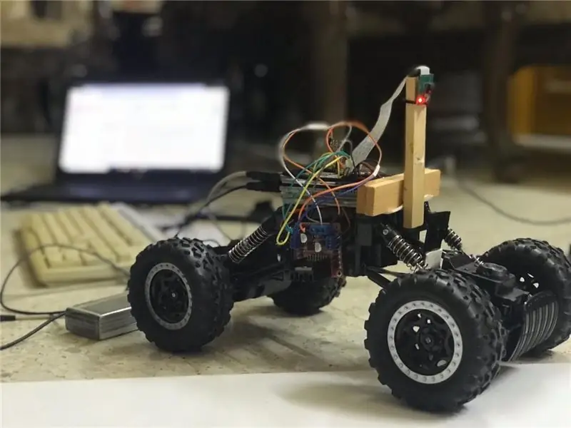 Coche autónomo que se mantiene en el carril con Raspberry Pi y OpenCV