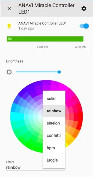 Styr NeoPixels From Home Assistant