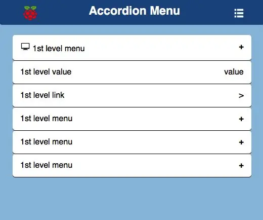 Akkordeon menyusi: 4 qadam