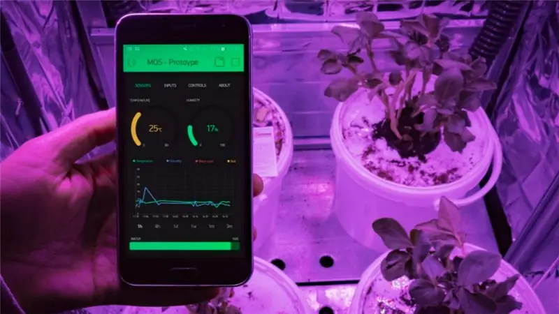 MOS - IOT: Mfumo wako wa Fogponic uliounganishwa