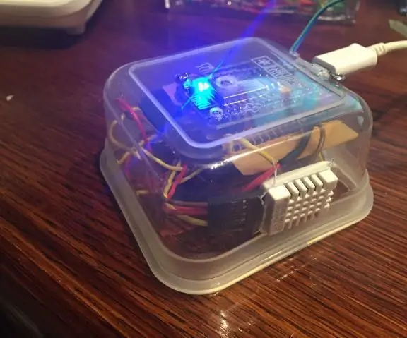 Bouw een Apple HomeKit-temperatuursensorapparaat met een ESP8266 en een BME280: 10 stappen