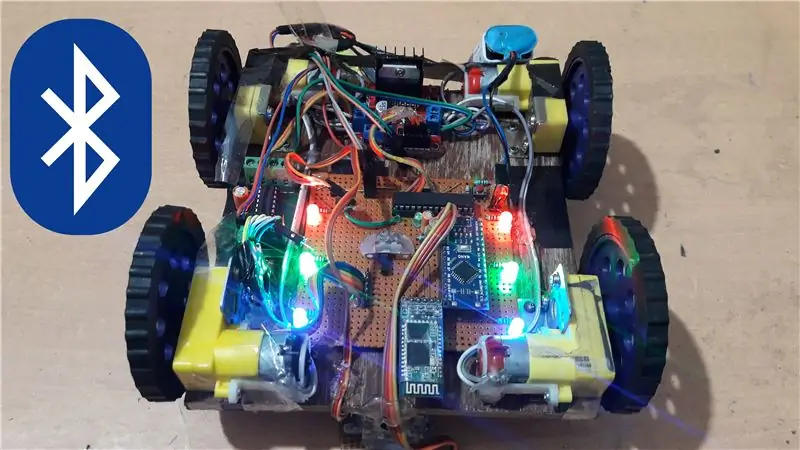 Haga un robot controlado por Bluetooth con su propia GUI