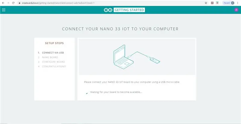 Свържете дъската си Arduino към Arduino IoT Cloud