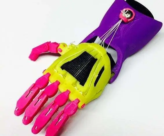 3D Printed Prosthetic Hand sa 4 na Hakbang !: 4 Mga Hakbang