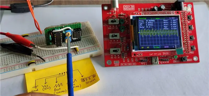 Modul generatora SPWM (bez upotrebe mikrokontrolera)